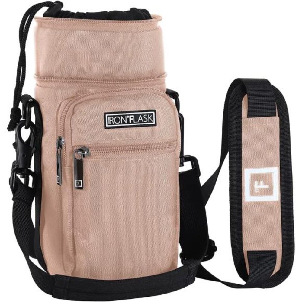 IRON °FLASK Carrier, Holder, Sleeve -Fits Insulated Stainless Steel Water Bottle